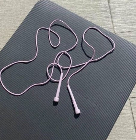 Corda de pular para exercícios de cardio