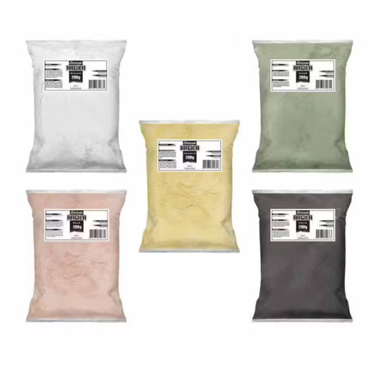 Kit de argilas multifuncional - 5 tipos de argila incluídos