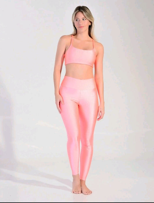 Conjunto para treino confortável - top e legging